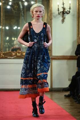 Milan, Milan Women s Fashion Week: Fall Winter 2025 - Women s Fashion, Fall Winter 2025.- Hui fashion show - catwalk. in the photo: model  Copyright: xSimonaxChiocciax xipa-agency.netx xSimonaxChiocciax IPA_Agency_IPA54783532