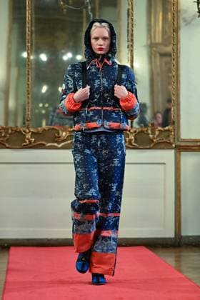 Milan, Milan Women s Fashion Week: Fall Winter 2025 - Women s Fashion, Fall Winter 2025.- Hui fashion show - catwalk. in the photo: model  Copyright: xSimonaxChiocciax xipa-agency.netx xSimonaxChiocciax IPA_Agency_IPA54783544