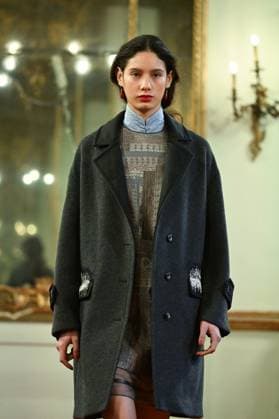 MFW - Hui Runway Models walks for Hui fashion show during Milan Fashion Week in Milan, Italy on March 2, 2025. Photo by Simona Chioccia IPA ABACAPRESS.COM Milan Italy  Copyright: xChiocciaxSimona IPA ABACAx