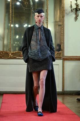 MFW - Hui Runway Models walks for Hui fashion show during Milan Fashion Week in Milan, Italy on March 2, 2025. Photo by Simona Chioccia IPA ABACAPRESS.COM Milan Italy  Copyright: xChiocciaxSimona IPA ABACAx