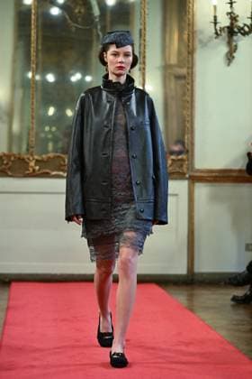 MFW - Hui Runway Models walks for Hui fashion show during Milan Fashion Week in Milan, Italy on March 2, 2025. Photo by Simona Chioccia IPA ABACAPRESS.COM Milan Italy  Copyright: xChiocciaxSimona IPA ABACAx