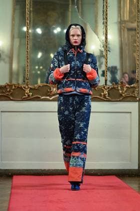 MFW - Hui Runway Models walks for Hui fashion show during Milan Fashion Week in Milan, Italy on March 2, 2025. Photo by Simona Chioccia IPA ABACAPRESS.COM Milan Italy  Copyright: xChiocciaxSimona IPA ABACAx