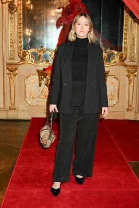 Milan, Milan Women s Fashion Week: Fall Winter 2025 - Hui Fashion Show - Guests Milan, Milan Women s Fashion Week: Fall Winter 2025 - Women s Fashion, Fall Winter 2025.- Hui fashion show - guests. in the photo: Elisa Richetti MILAN Italy  Copyright: xIPA ABACAx