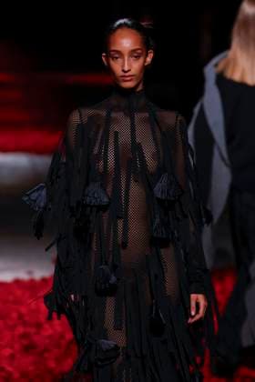 Salvatore Ferragamo Fall Winter 2025 2026 fashion show during Milan Fashion Week MFW Runway at the Salvatore Ferragamo fashion show during the Milan Fashion Week Womenswear Fall Winter 2025 2026 on March 1st, 2025 in Milan, Italy Milan Italie  Copyright: xAgencex xBestimagexAgencex xBestimagex