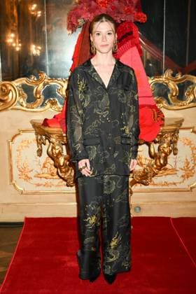 Milan, Italy: Milan, Milan Women s Fashion Week: Fall Winter 2025 - Women s Fashion, Fall Winter 2025.- Hui fashion show - guests. in the photo: Giulia Fondati Milan Italy  - ZUMAp169 20250302_zea_p169_260 Copyright: xSimonaxChiocciax