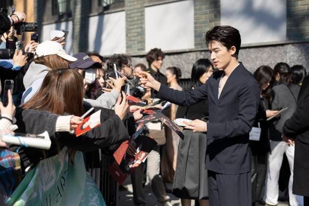 MFW - Arani’s Arrivals Wang Xingyue arrives to Arani’s fashion show during the Milan Fashion Week - Womenswear Fall Winter 2025 2026 on March 2nd, 2025 in Milan, Italy. Photo by Marco Piovanotto ABACAPRESS.COM Milan Italy  Copyright: xPiovanottoxMarco ABACAx