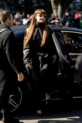 MFW - Arani’s Arrivals Annalisa arrives to Arani’s fashion show during the Milan Fashion Week - Womenswear Fall Winter 2025 2026 on March 2nd, 2025 in Milan, Italy. Photo by Marco Piovanotto ABACAPRESS.COM Milan Italy  Copyright: xPiovanottoxMarco ABACAx