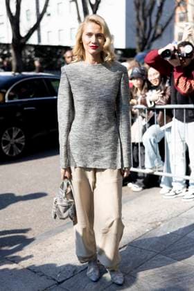 MFW - Arani’s Arrivals Celina Locks arrives to Arani’s fashion show during the Milan Fashion Week - Womenswear Fall Winter 2025 2026 on March 2nd, 2025 in Milan, Italy. Photo by Marco Piovanotto ABACAPRESS.COM Milan Italy  Copyright: xPiovanottoxMarco ABACAx