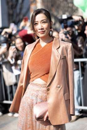 MFW - Arani’s Arrivals Charmaine Sheh arrives to Arani’s fashion show during the Milan Fashion Week - Womenswear Fall Winter 2025 2026 on March 2nd, 2025 in Milan, Italy. Photo by Marco Piovanotto ABACAPRESS.COM Milan Italy  Copyright: xPiovanottoxMarco ABACAx