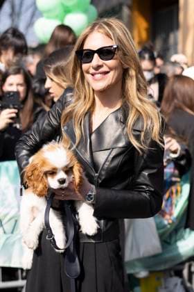 MFW - Arani’s Arrivals Francesca Fagnani arrives to Arani’s fashion show during the Milan Fashion Week - Womenswear Fall Winter 2025 2026 on March 2nd, 2025 in Milan, Italy. Photo by Marco Piovanotto ABACAPRESS.COM Milan Italy  Copyright: xPiovanottoxMarco ABACAx