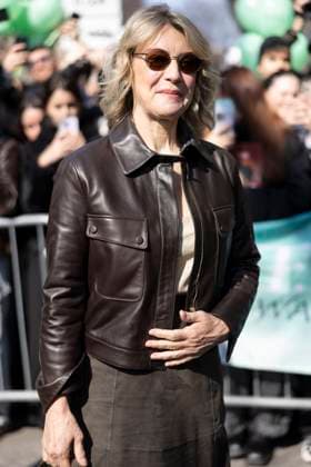 MFW - Arani’s Arrivals Margherita Buy arrives to Arani’s fashion show during the Milan Fashion Week - Womenswear Fall Winter 2025 2026 on March 2nd, 2025 in Milan, Italy. Photo by Marco Piovanotto ABACAPRESS.COM Milan Italy  Copyright: xPiovanottoxMarco ABACAx