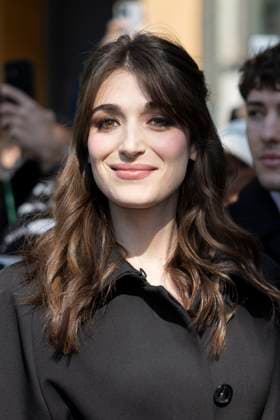 MFW - Arani’s Arrivals Pilar Fogliati arrives to Arani’s fashion show during the Milan Fashion Week - Womenswear Fall Winter 2025 2026 on March 2nd, 2025 in Milan, Italy. Photo by Marco Piovanotto ABACAPRESS.COM Milan Italy  Copyright: xPiovanottoxMarco ABACAx