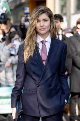 MFW - Arani’s Arrivals Vittoria Puccini arrives to Arani’s fashion show during the Milan Fashion Week - Womenswear Fall Winter 2025 2026 on March 2nd, 2025 in Milan, Italy. Photo by Marco Piovanotto ABACAPRESS.COM Milan Italy  Copyright: xPiovanottoxMarco ABACAx