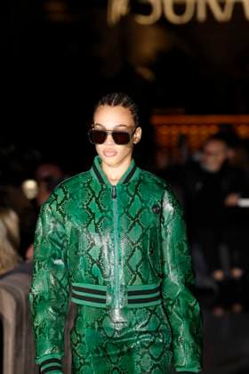Philipp Plein Ready to wear fall winter 2025:26; MILAN March 2025 Philipp Plein Ready to wear fall winter 2025:26; MILAN March 2025, Credit:Zeppelin Avalon  Copyright: xZeppelinx xAvalonx 0970816421