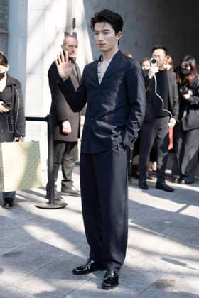 MFW - Arani’s Arrivals Wang Xingyue arrives to Arani’s fashion show during the Milan Fashion Week - Womenswear Fall Winter 2025 2026 on March 2nd, 2025 in Milan, Italy. Photo by Marco Piovanotto ABACAPRESS.COM Milan Italy  Copyright: xPiovanottoxMarco ABACAx