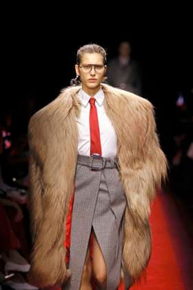Ferrari Ready to wear fall winter 2025:26; MILAN February 2025 Ferrari Ready to wear fall winter 2025:26; MILAN February 2025, Credit:Zeppelin Avalon  Copyright: xZeppelinx xAvalonx 0970820884