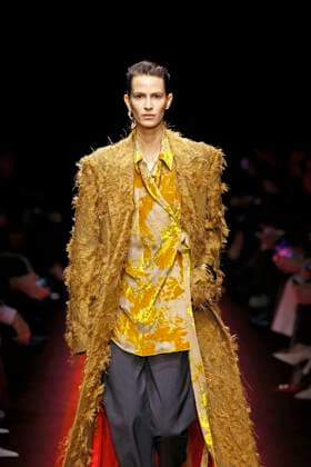 Ferrari Ready to wear fall winter 2025:26; MILAN February 2025 Ferrari Ready to wear fall winter 2025:26; MILAN February 2025, Credit:Zeppelin Avalon  Copyright: xZeppelinx xAvalonx 0970821195
