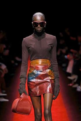 Ferrari Ready to wear fall winter 2025:26; MILAN February 2025 Ferrari Ready to wear fall winter 2025:26; MILAN February 2025, Credit:Zeppelin Avalon  Copyright: xZeppelinx xAvalonx 0970821517
