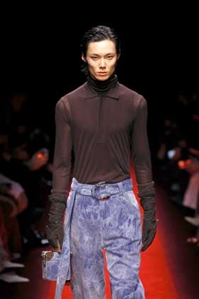 Ferrari Ready to wear fall winter 2025:26; MILAN February 2025 Ferrari Ready to wear fall winter 2025:26; MILAN February 2025, Credit:Zeppelin Avalon  Copyright: xZeppelinx xAvalonx 0970821613