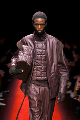 Ferrari Ready to wear fall winter 2025:26; MILAN February 2025 Ferrari Ready to wear fall winter 2025:26; MILAN February 2025, Credit:Zeppelin Avalon  Copyright: xZeppelinx xAvalonx 0970821657