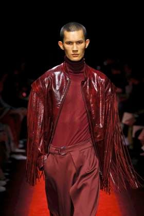 Ferrari Ready to wear fall winter 2025:26; MILAN February 2025 Ferrari Ready to wear fall winter 2025:26; MILAN February 2025, Credit:Zeppelin Avalon  Copyright: xZeppelinx xAvalonx 0970821781