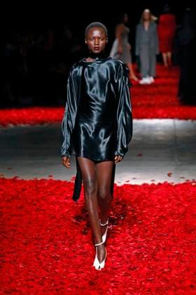 Salvatore Ferragamo Ready to wear fall winter 2025:26; MILAN February 2025 Salvatore Ferragamo Ready to wear fall winter 2025:26; MILAN February 2025, Credit:Zeppelin Avalon  Copyright: xZeppelinx xAvalonx 0971066519