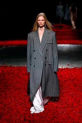 Salvatore Ferragamo Ready to wear fall winter 2025:26; MILAN February 2025 Salvatore Ferragamo Ready to wear fall winter 2025:26; MILAN February 2025, Credit:Zeppelin Avalon  Copyright: xZeppelinx xAvalonx 0971066538