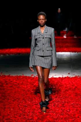 Salvatore Ferragamo Ready to wear fall winter 2025:26; MILAN February 2025 Salvatore Ferragamo Ready to wear fall winter 2025:26; MILAN February 2025, Credit:Zeppelin Avalon  Copyright: xZeppelinx xAvalonx 0971066557