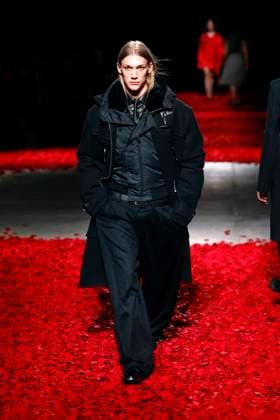 Salvatore Ferragamo Ready to wear fall winter 2025:26; MILAN February 2025 Salvatore Ferragamo Ready to wear fall winter 2025:26; MILAN February 2025, Credit:Zeppelin Avalon  Copyright: xZeppelinx xAvalonx 0971066577