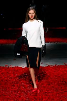 Salvatore Ferragamo Ready to wear fall winter 2025:26; MILAN February 2025 Salvatore Ferragamo Ready to wear fall winter 2025:26; MILAN February 2025, Credit:Zeppelin Avalon  Copyright: xZeppelinx xAvalonx 0971066609