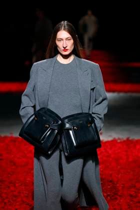 Salvatore Ferragamo Ready to wear fall winter 2025:26; MILAN February 2025 Salvatore Ferragamo Ready to wear fall winter 2025:26; MILAN February 2025, Credit:Zeppelin Avalon  Copyright: xZeppelinx xAvalonx 0971076816