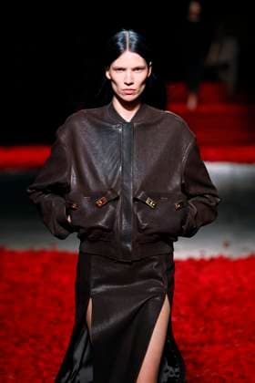 Salvatore Ferragamo Ready to wear fall winter 2025:26; MILAN February 2025 Salvatore Ferragamo Ready to wear fall winter 2025:26; MILAN February 2025, Credit:Zeppelin Avalon  Copyright: xZeppelinx xAvalonx 0971077082