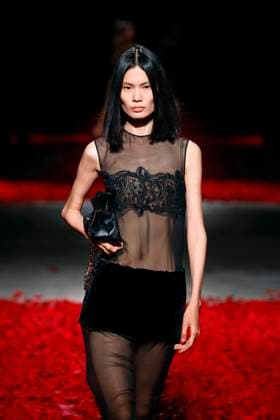Salvatore Ferragamo Ready to wear fall winter 2025:26; MILAN February 2025 Salvatore Ferragamo Ready to wear fall winter 2025:26; MILAN February 2025, Credit:Zeppelin Avalon  Copyright: xZeppelinx xAvalonx 0971077283