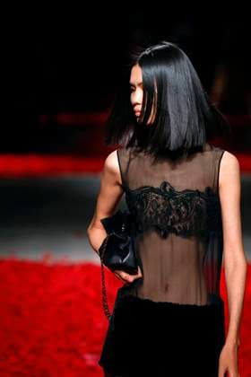 Salvatore Ferragamo Ready to wear fall winter 2025:26; MILAN February 2025 Salvatore Ferragamo Ready to wear fall winter 2025:26; MILAN February 2025, Credit:Zeppelin Avalon  Copyright: xZeppelinx xAvalonx 0971077294