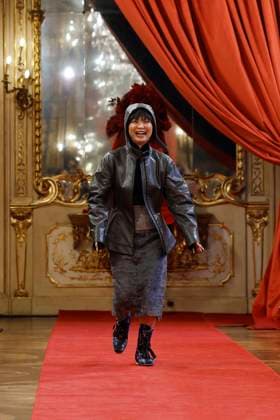 Hui Ready to wear fall winter 2025:26; MILAN March 2025 Hui Ready to wear fall winter 2025:26; MILAN March 2025, Credit:Zeppelin Avalon  Copyright: xZeppelinx xAvalonx 0971073071
