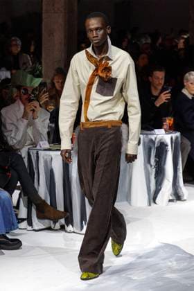 Marni Ready to wear fall winter 2025:26; MILAN March 2025 Marni Ready to wear fall winter 2025:26; MILAN March 2025, Credit:Zeppelin Avalon  Copyright: xZeppelinx xAvalonx 0971073776
