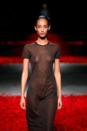 Salvatore Ferragamo Ready to wear fall winter 2025:26; MILAN February 2025 Salvatore Ferragamo Ready to wear fall winter 2025:26; MILAN February 2025, Credit:Zeppelin Avalon  Copyright: xZeppelinx xAvalonx 0971075082