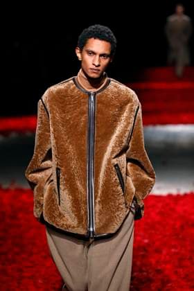 Salvatore Ferragamo Ready to wear fall winter 2025:26; MILAN February 2025 Salvatore Ferragamo Ready to wear fall winter 2025:26; MILAN February 2025, Credit:Zeppelin Avalon  Copyright: xZeppelinx xAvalonx 0971076779
