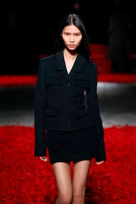 Salvatore Ferragamo Ready to wear fall winter 2025:26; MILAN February 2025 Salvatore Ferragamo Ready to wear fall winter 2025:26; MILAN February 2025, Credit:Zeppelin Avalon  Copyright: xZeppelinx xAvalonx 0971078204