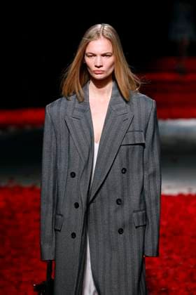 Salvatore Ferragamo Ready to wear fall winter 2025:26; MILAN February 2025 Salvatore Ferragamo Ready to wear fall winter 2025:26; MILAN February 2025, Credit:Zeppelin Avalon  Copyright: xZeppelinx xAvalonx 0971078246