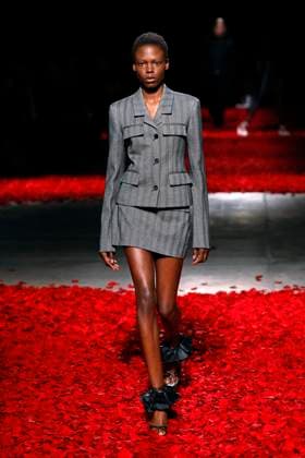 Salvatore Ferragamo Ready to wear fall winter 2025:26; MILAN February 2025 Salvatore Ferragamo Ready to wear fall winter 2025:26; MILAN February 2025, Credit:Zeppelin Avalon  Copyright: xZeppelinx xAvalonx 0971078312