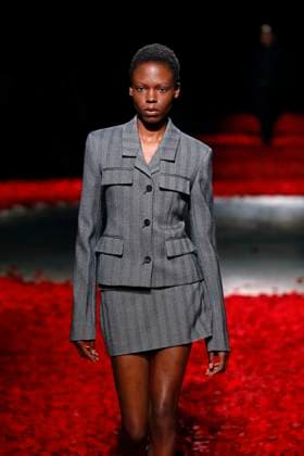 Salvatore Ferragamo Ready to wear fall winter 2025:26; MILAN February 2025 Salvatore Ferragamo Ready to wear fall winter 2025:26; MILAN February 2025, Credit:Zeppelin Avalon  Copyright: xZeppelinx xAvalonx 0971078334