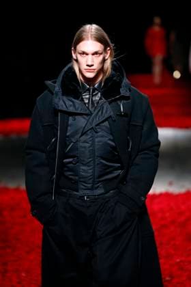 Salvatore Ferragamo Ready to wear fall winter 2025:26; MILAN February 2025 Salvatore Ferragamo Ready to wear fall winter 2025:26; MILAN February 2025, Credit:Zeppelin Avalon  Copyright: xZeppelinx xAvalonx 0971078406