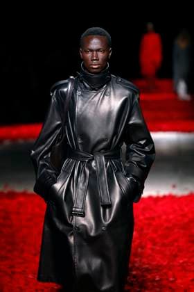 Salvatore Ferragamo Ready to wear fall winter 2025:26; MILAN February 2025 Salvatore Ferragamo Ready to wear fall winter 2025:26; MILAN February 2025, Credit:Zeppelin Avalon  Copyright: xZeppelinx xAvalonx 0971078668
