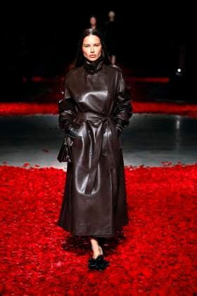 Salvatore Ferragamo Ready to wear fall winter 2025:26; MILAN February 2025 Salvatore Ferragamo Ready to wear fall winter 2025:26; MILAN February 2025, Credit:Zeppelin Avalon  Copyright: xZeppelinx xAvalonx 0971078777