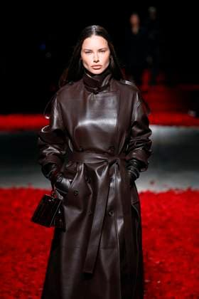 Salvatore Ferragamo Ready to wear fall winter 2025:26; MILAN February 2025 Salvatore Ferragamo Ready to wear fall winter 2025:26; MILAN February 2025, Credit:Zeppelin Avalon  Copyright: xZeppelinx xAvalonx 0971078799