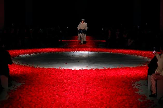 Salvatore Ferragamo Ready to wear fall winter 2025:26; MILAN February 2025 Salvatore Ferragamo Ready to wear fall winter 2025:26; MILAN February 2025, Credit:Zeppelin Avalon  Copyright: xZeppelinx xAvalonx 0971079038