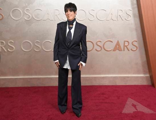 Diane Warren arrives on the red carpet for the 97th Academy Awards in the Hollywood section of Los Angeles on Sunday, March 2, 2025.  LAP20250302314 JIMxRUYMEN