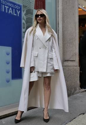 Milan, Milan Women s Fashion Week: Fall Winter 2025- Women s Fashion, Fall Winter 2025.- Laura Biagiotti fashion show - arrivals - In the photo:  Copyright: xLucaxPontix xipa-agency.netx xLucaPonti IpaAgencyx IPA_Agency_IPA54808557