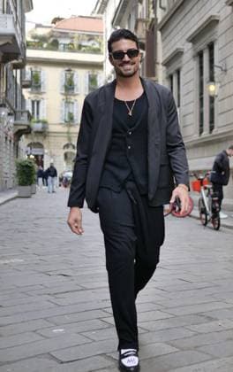 Milan, Milan Women s Fashion Week: Fall Winter 2025- Women s Fashion, Fall Winter 2025.- Laura Biagiotti fashion show - arrivals - In the photo:  Copyright: xLucaxPontix xipa-agency.netx xLucaPonti IpaAgencyx IPA_Agency_IPA54808716